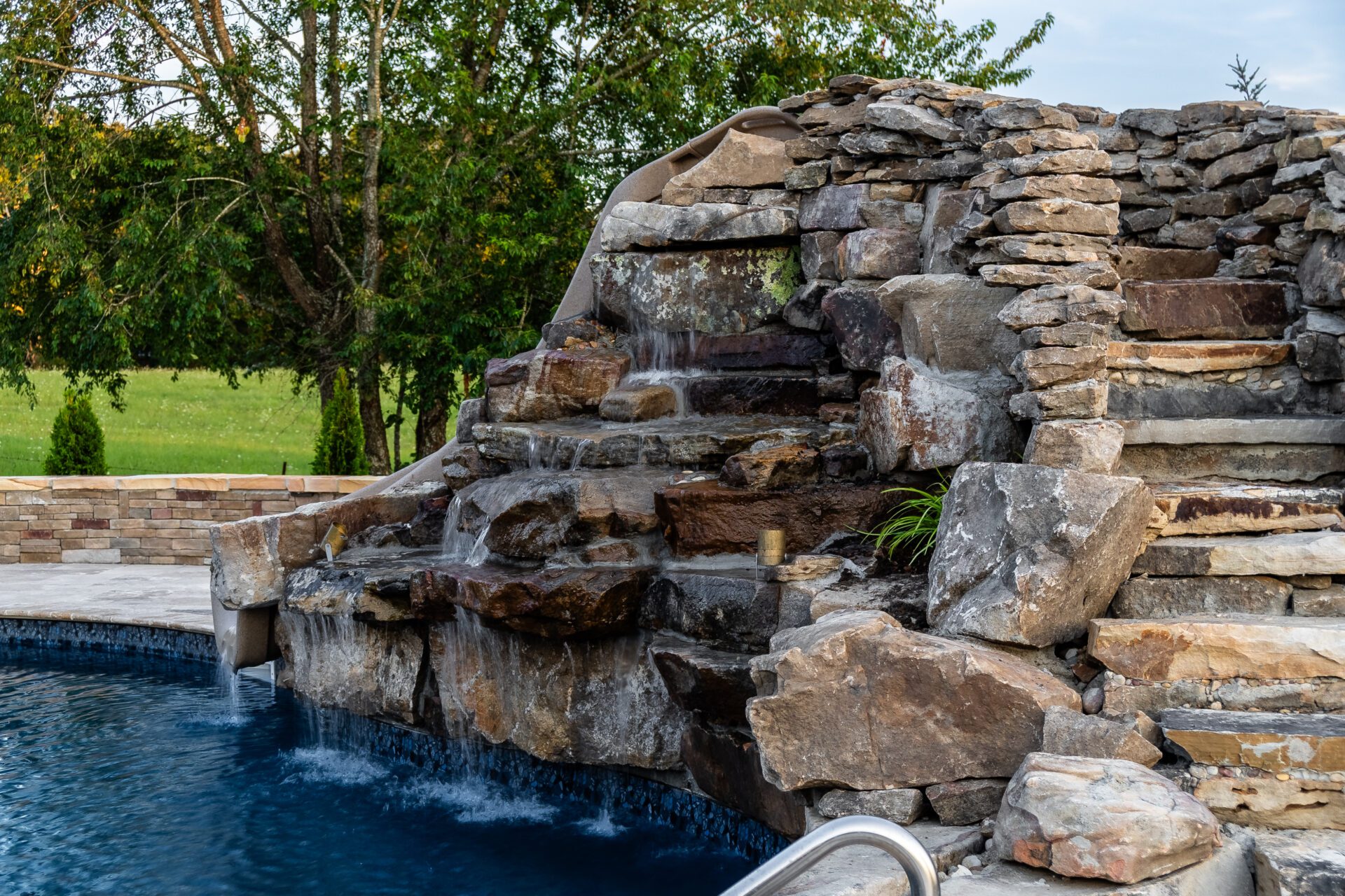 Water features from our Nashville Pool Builders