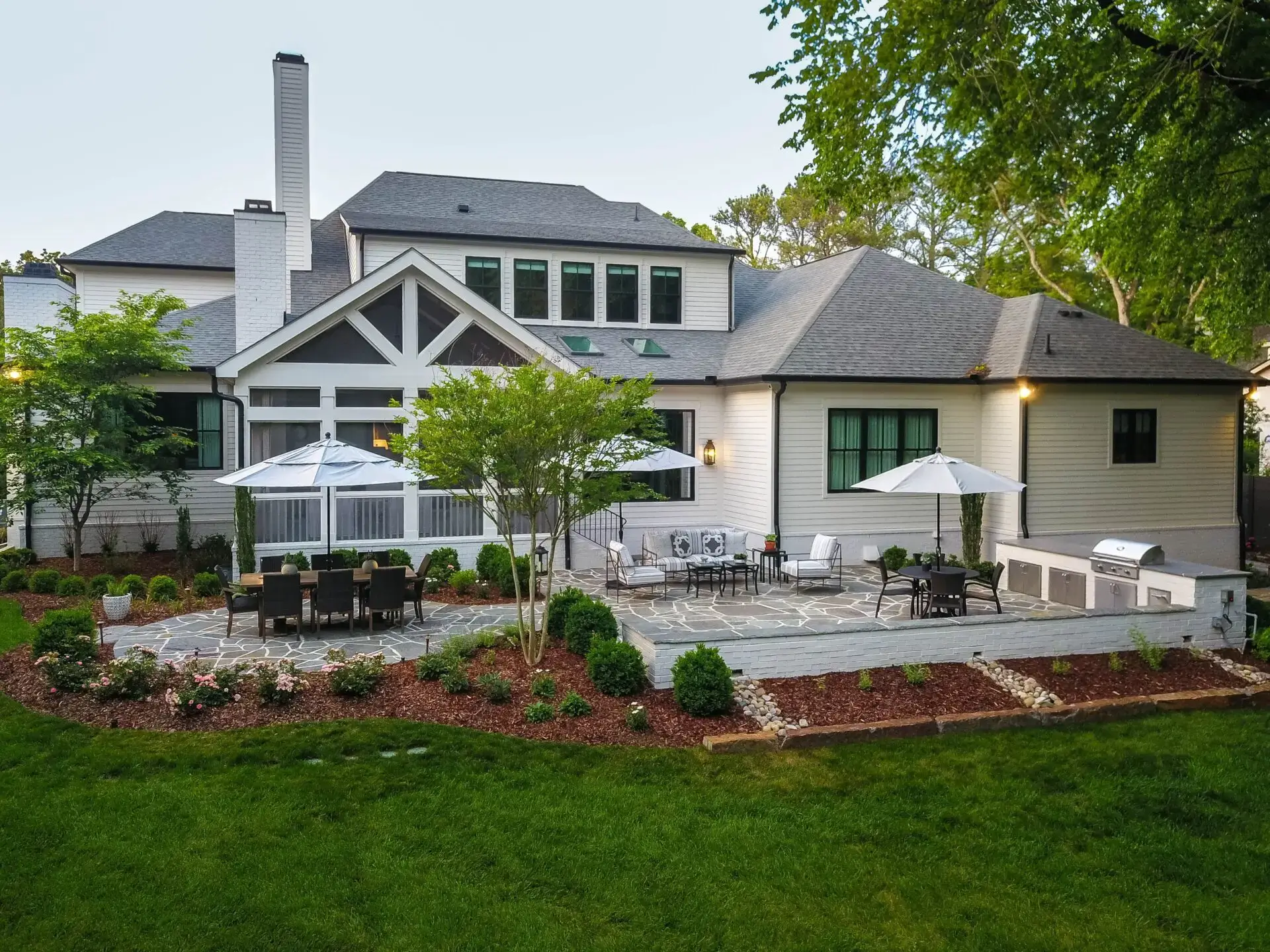 Outdoor space that complements lifestyle